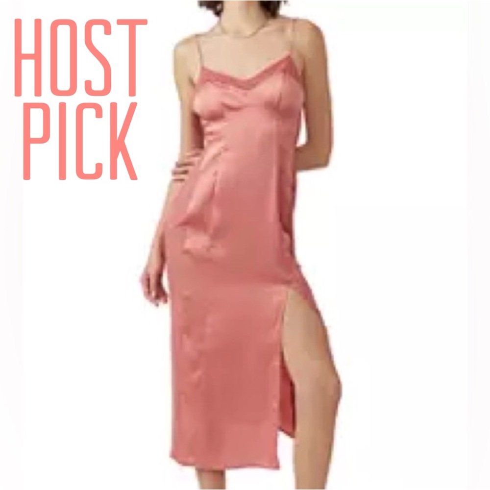 Free People City Cool Midi Slip - Picture 1 of 7